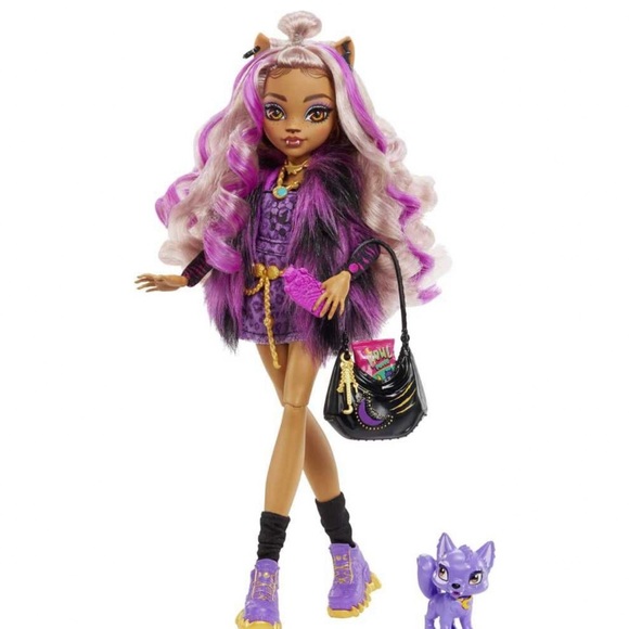Nwt Monster High Dolls Clawdeen Wolf - Picture 3 of 5